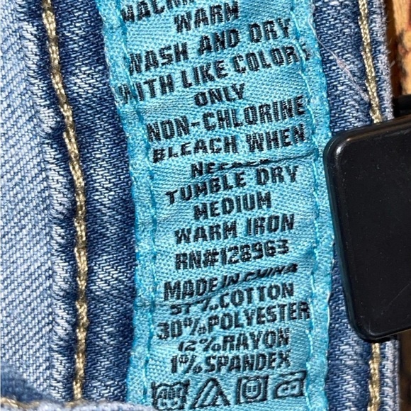 Indigo Rein muffintopper skinny jeans - Picture 3 of 5